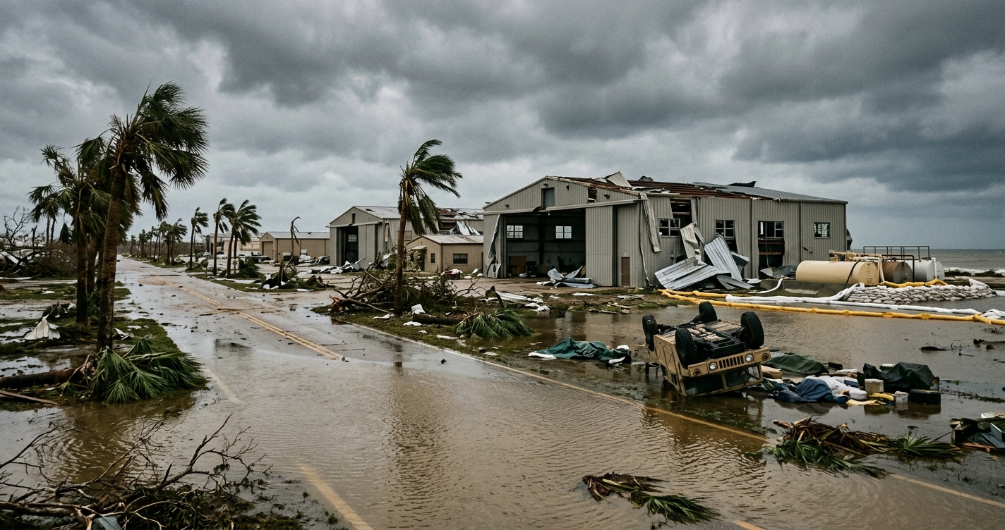 Panama City Florida Gulf Coast with St. Andrew Bay